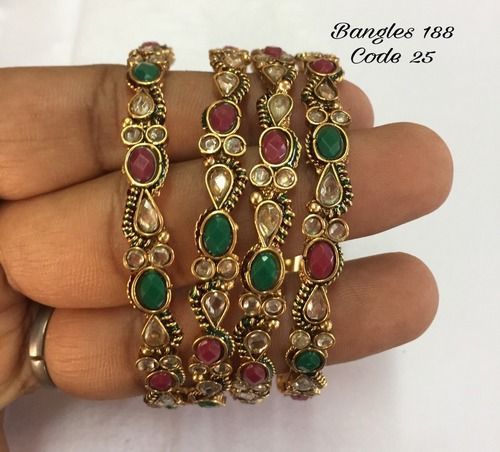 Polki Bangles