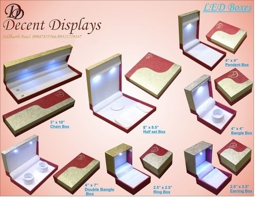 LED Jewellery Packaging Boxes