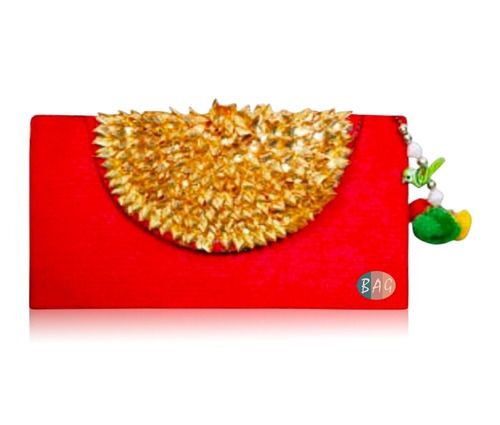 Fancy Envelopes - Silk Fabric, Multicolor Designer Shagun Gift Envelope for Newly Wedded Couples