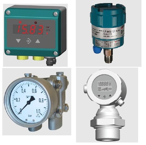 एलसीडी डिस्प्ले और कलर के साथ फिशर लेवल गेज EA14