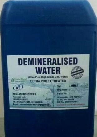 Demineralised Water