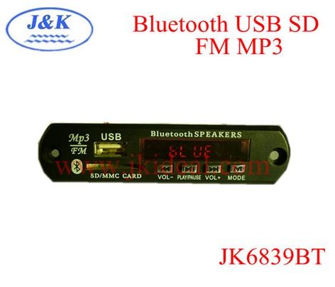 Bluetooth Usb Sd Fm Mp3 Decoder Board For Audio Amplifier 