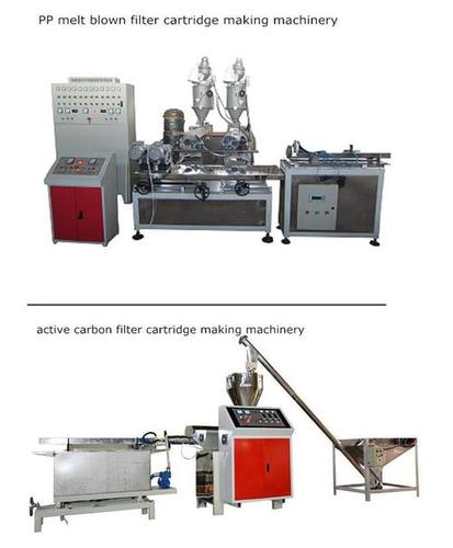 Pp Spun And Cto Carbon Cartridge Filter Making Machine Application: Water Treatment System