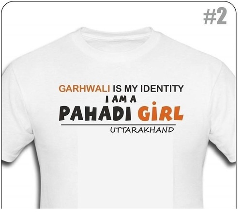 being pahadi t shirt