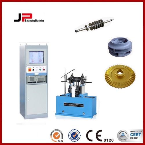 Purple Precise Pump Impeller Dynamic Balancing Machine