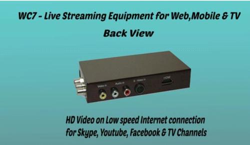 वेब मोबाइल और टीवी के लिए लाइव स्ट्रीमिंग उपकरण