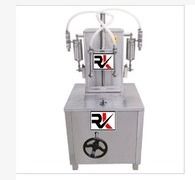 Semi Automatic Up Down Two Head Bottle Filling Machinery