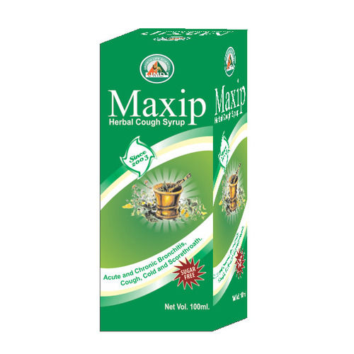 Maxip Herbal Cough Syrup - 100Ml Age Group: Suitable For All