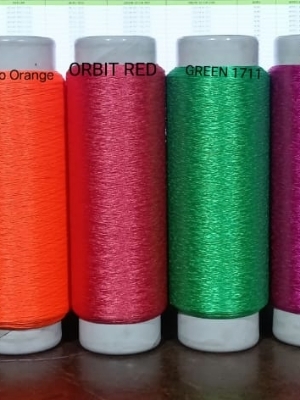 Multicolor Eco Friendly Colored Dyed Yarn