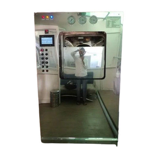 Horizontal High Pressure Rectangular Sterilizer with Sliding Door