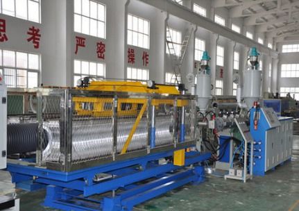 Automatic Double Wall Pipe Extrusion Line