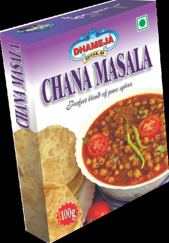 Dhameja Channa Masala, Packaging Size: 100 g, Packaging Type: Box