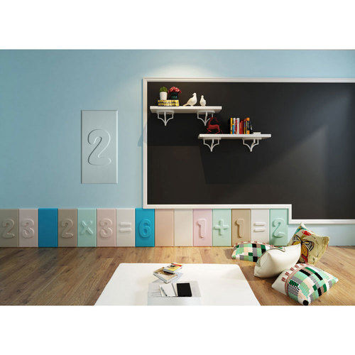3d Kids Leather Wall Panels