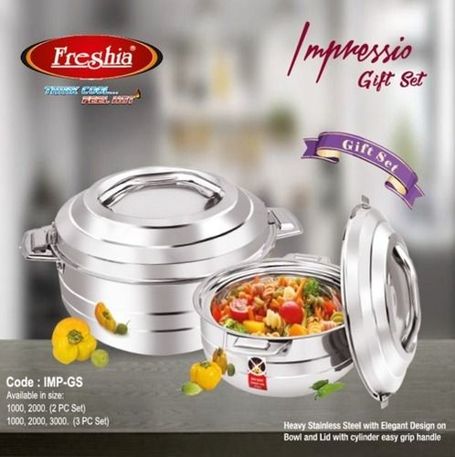 Impressio 2/3 Pieces Stainless Steel Insulated Casseroles Gift Sets
