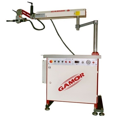3 HP Semi Automatic Hydraulic Tapping Machine - 440 Kilograms, Beige and Maroon | Low Maintenance, Easy to Use, Simple Operation, Durable Design, Low Noise Level
