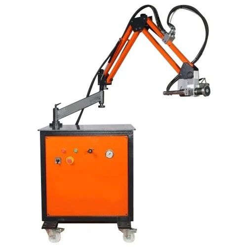 Mt-M60 (M3-M60) Gamor 10 Hp High Speed Hydraulic Tapping Machine - Color: Beige And Maroon