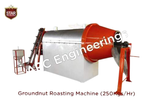Low Maintenance Groundnut Roaster Machine