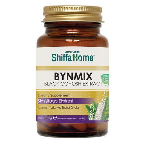 Bynmix Black Cohosh Extract Dietary Supplement Capsules For Women Irregular Periods