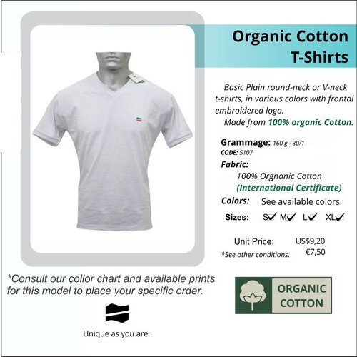 Fashionable Organic Cotton T-Shirt