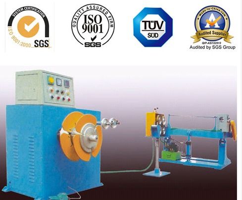 Sky Blue Big Cross-Section Coiling And Rewinding Machine