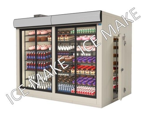 Display Chiller With Large Storage