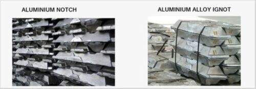 Aluminium Alloy Ingots And Notch