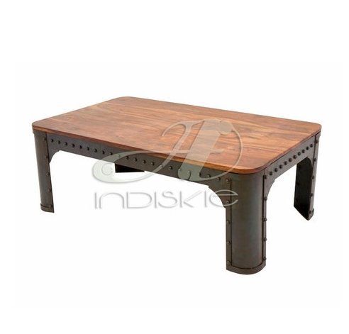 Industrial Riveted Metal Coffee Tables