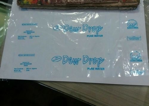 Drinking Water Pouch Printed Rolls