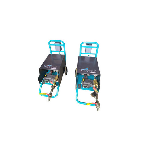 Electric High Pressure Cleaner - Cleaning Process: Cold Water Cleaning