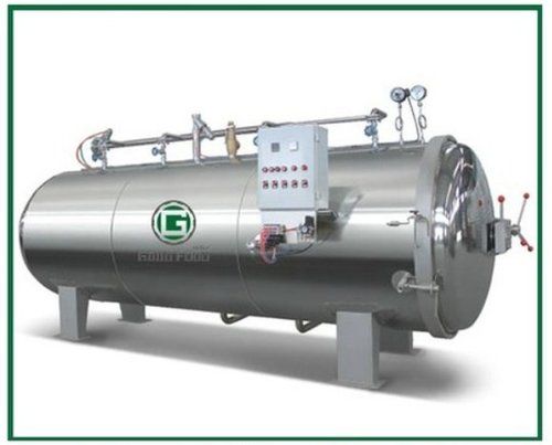 Rotary Steam Retort Sterilizer Chamber Size: 1.2/1.8/2.2/2.4/3.2/3.6/4.0/4.5