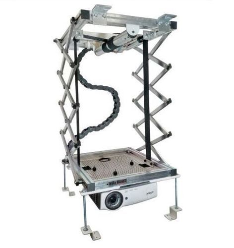 White Motorized Projector Lifts