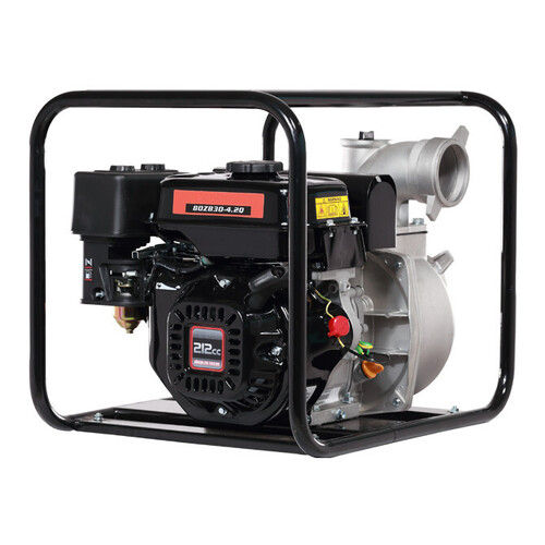 Industrial SJ170F 4HP Gasoline Clean Water Pump with Efficiency 65% to 70% 