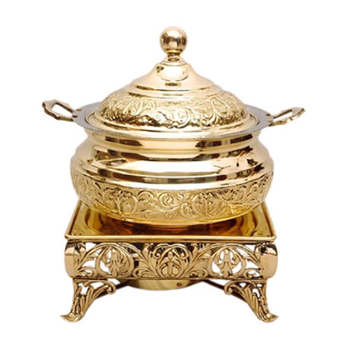 Brass Chafing Dish - Premium Quality Brass, Elegant Design, Durable Structure | Customer-Centric Craftsmanship, Timeless Appeal