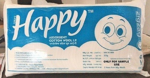 Highest Hygiene Standard Multipurpose Happy Zigzag Cottons 200gram Pack