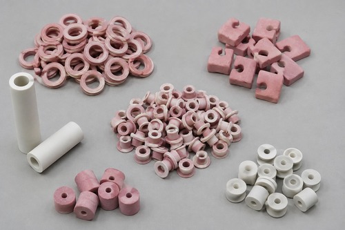 Technical Ceramics - Alumina Composition, 3.8 g/cm³ Density, Customizable Shape - High Thermal Shock Resistance, Excellent Insulating Properties, 400 MPa Flexural Strength, 9 Mohs Hardness, 0.5% Porosity