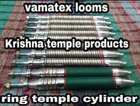 Textile Machinery Spares Vamatex Looms Ring Temple Cylinder With Temple Rubber Roller Barrel