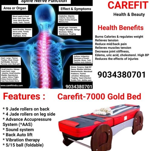 Electrical 7000 Gold Massage Bed