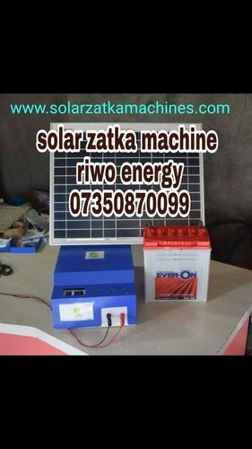 Durable Solar Zatka Machine