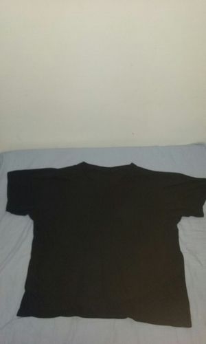 Men Black Cotton T-Shirts