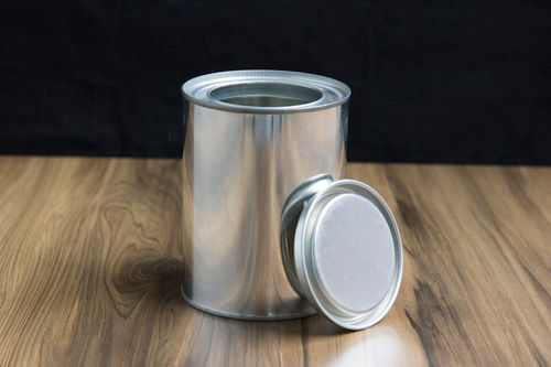 500Ml Round Tin Container