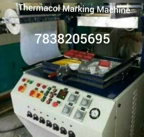 Thermocol Plate And Dona Making Machine