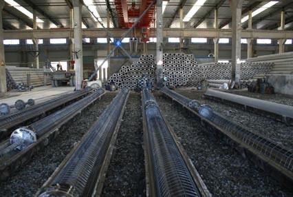 Pre-Stressed Concrete Spun Pile Production Line