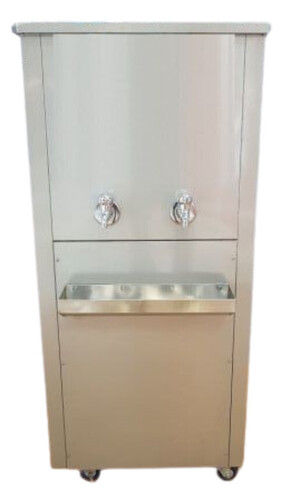 Water Cooler Cum Purifier - 80 Liters Capacity, Stainless Steel SS 204 CU, 150 LPH Eco RO , Durable and Fine Finish