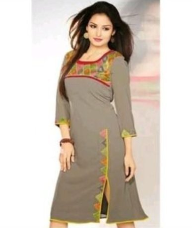 A-Line Stitched Designer Fancy Kurti Palazzo at Rs 705/piece in Surat | ID:  21885425288