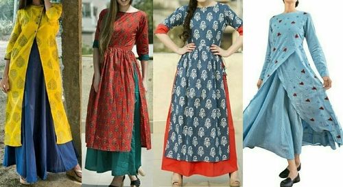 No Fade Fashionable And Trendy Ladies Kurtis