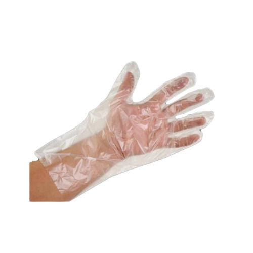 Disposable Transparent Hand Gloves - Universal Size, Embossed Surface for Enhanced Grip, Easy Tear-off Feature