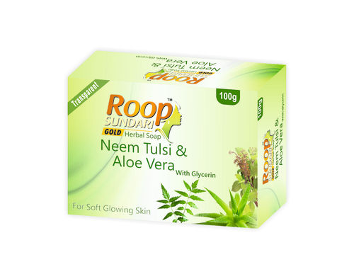 Roop Sundari Gold Neem and Aloevera with Glycerin Herbal Soap