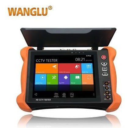 8 inch Top CCTV Tester 4K IP Analog CVI TVI AHD EX-SDI All in One