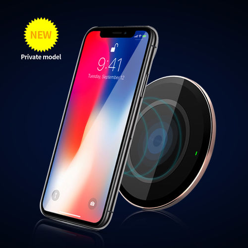 Slim Fast Charger Qi Wireless Charger With Led For Iphone And For Samsung Galaxy Dimension(L*W*H): 108*108*98 Millimeter (Mm)