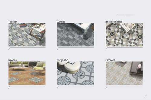 Decorative Ceramic Floor Tiles